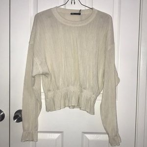 Super cute and comfortable cream long sleeve